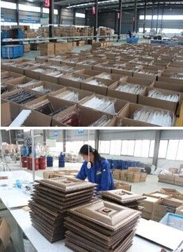 探访皮雕软包生产基地--依丽舍的皮雕软包生产王国