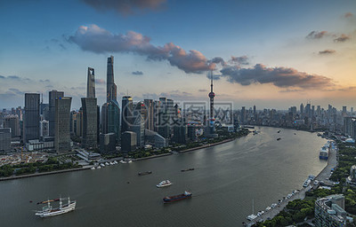 上海北外滩城市建筑风光